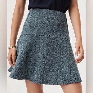 LOFT Flounce Skirt